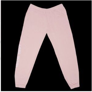 Taylor Swift Lover Pink Joggers (compliments Lover Glitter Rose Hoodie) XL